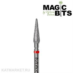 Magic Bits Фреза алмазная капля малая 3,0мм, мягкий, КАПк30 71103130