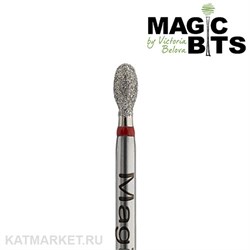 Magic Bits Фреза алмазная олива 2,9мм, мягкий, НАОлК29 71105129