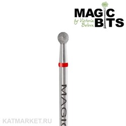 Magic Bits Фреза алмазная шар 3,1мм, мягкий, НАШК31 71110131