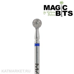 Magic Bits Фреза алмазная шар 4,0мм, средний, НАШс40 71110340