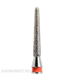 КМИЗ Алмазная фреза 115014 конус скругленный 1,6мм красный 856.104.199.100.016 70120116