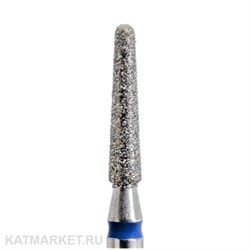 КМИЗ Алмазная фреза 115016 конус скругленный 2,1мм синий 866.104.199.100.021 70120221