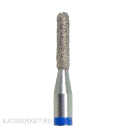 КМИЗ Алмазная фреза 112895 цилиндр скругленный 1,6мм синий 866.104.140.070.016 70119216