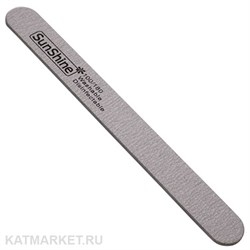 Пилка SunShine тонкая деревянная 100/180 серая 60615001