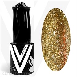 Vogue 10мл 780 Тигрица Гель-лак с хлопьями фольги Серия Девичник 11925780