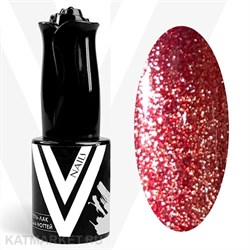 Vogue 10мл 787 Аферистка Гель-лак с хлопьями фольги Серия Девичник 11925787