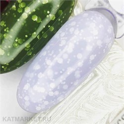 {{photo.Alt || photo.Description || 'PN 8мл Flake Lychee Цветная каучуковая база нежно-серая с белыми шестигранниками'}}