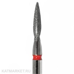 Владмива Фреза алмазная, пламя с круглым концом 1,8 мм, красное 806.104.243.514.018Р 70601518