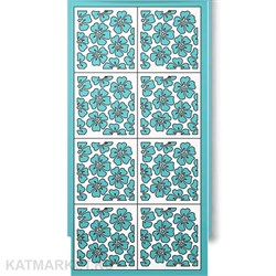 Трафарет Цветы 01 61009209