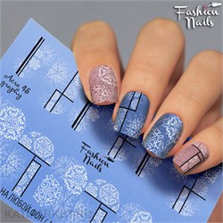 Fashion Nails Слайдер на прозрачной пленке Aerography 45 61290045