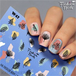 Fashion Nails Слайдер на прозрачной пленке White 42 61291042