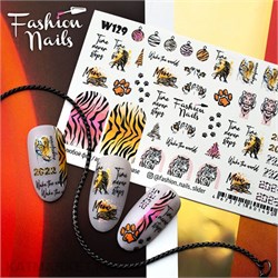 Fashion Nails Слайдер на прозрачной пленке White 129 61291129