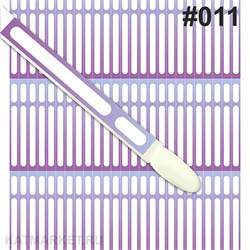 Aminails Наклейки на типсы, лист 75шт n 11 60823111