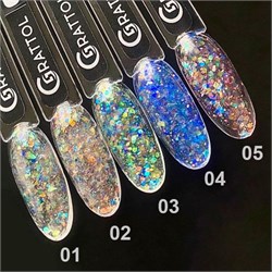 Grattol 30мл 04 Diamond Акри-гель 10601824