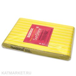 Шлифовка SunShine 100/180, желтая прямая, блок 10шт 60617104
