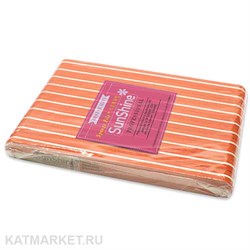 Шлифовка SunShine 100/180, оранжевая прямая, блок 10шт 60617105