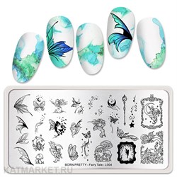 BornPretty Пластина для стемпинга Fairy Tale L004 60501344