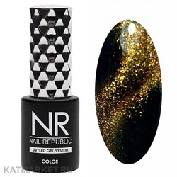 {{photo.Alt || photo.Description || 'NR 10мл Cat 41 Кошачий Глаз 5D Медно-зеленый'}}