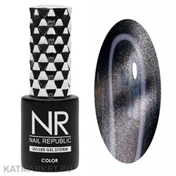 NR 10мл Cat 50 Кошачий Глаз magic Серый перламутр 11719050