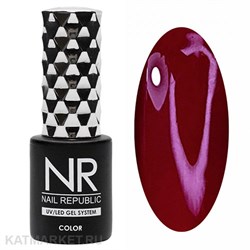 NR 10мл Гель-лак 202 Бордово-фиолетовый 11708202