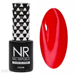 NR 10мл Гель-лак 208 Малиново-красный 11708208