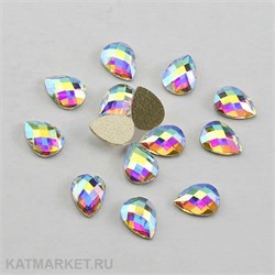 Капля широкая голография, 20шт 61303113