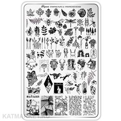 {{photo.Alt || photo.Description || 'Малина Пластина для стемпинга 12 "Прекрасная лесная" (без демо-листа)'}}