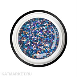 Nail Club 5мл GB-24 Bismuth Гель-краска с пайетками 12205209