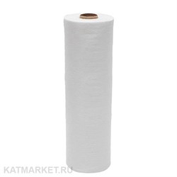 Салфетки 20х30 в рулоне 100шт белые 60420012