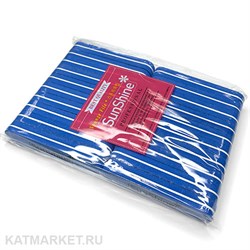 Sunshine Шлифовки Мини 100/180 блок 20шт, синие 60610003