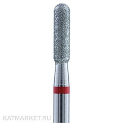 Владмива Фреза алмазная, цилиндр скругленный 2,3 мм, красный 806.104.141.514.023 70613123