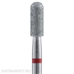 Владмива Фреза алмазная, цилиндр скругленный 3,1 мм, красный 806.104.141.514.031 70613131