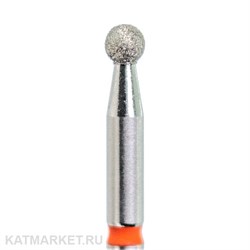КМИЗ Алмазная фреза 117946 шар 2,5мм красный 856.104.001.021.025 70117125