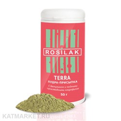 {{photo.Alt || photo.Description || 'Rosilak Пудра-присыпка Terra с бетулином и хлорофилом 50г'}}