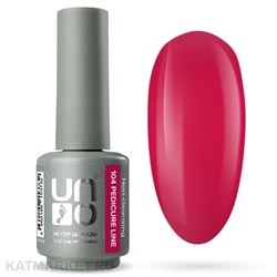 {{photo.Alt || photo.Description || 'Uno 8г Pedicure Line 104 малиновый Однофазный гель-лак'}}
