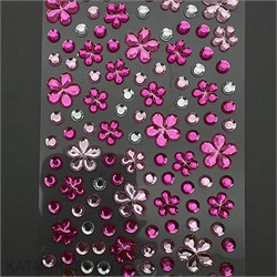 {{photo.Alt || photo.Description || 'ZooNail Наклейки для ногтей, лица и тела микс с цветочками розовые (1840)'}}