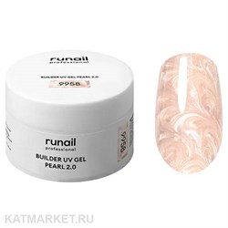 {{photo.Alt || photo.Description || 'Runail 15г 9958 Моделирующий УФ-гель c жемчужным эффектом Builder UV Gel Pearl 2.0 банка'}}