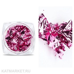 Поталь в баночке, фуксия 61003004