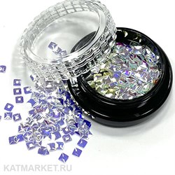 Sparkly дизайн квадраты, ультрафиолет 61004004