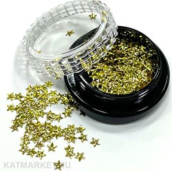 Sparkly дизайн звезды, золото 61004022