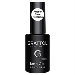 Grattol 9мл No Hema Каучуковая База 10618001