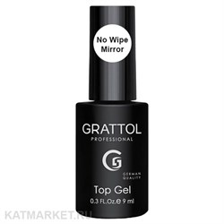 Grattol 9мл Топ Mirror без липкого слоя 10619021