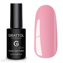 Grattol 9мл 107 Sweet Pink Серия Пастель 10602107