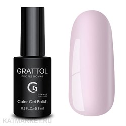 Grattol 9мл 146 Gray Pink Серия 6 оттенков серого 10602146
