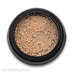 Металлические Бульонки в баночке, бронза 1мм 61302022