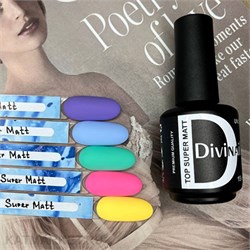 {{photo.Alt || photo.Description || 'Divinail 15мл Топ Super Matt с липким слоем'}}