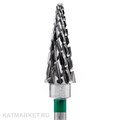 Кристалл Твердосплавная фреза 14160 конус зеленый, для левшей 70514160