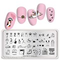BornPretty Пластина для стемпинга Animal L003 60501303