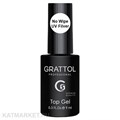 Grattol 9мл Топ с UV фильтром без липкого слоя 10619011