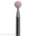 Divinail Корундовая фреза шар 4мм, розовый 70003302